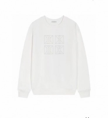 디올 남성 클래식 화이트 긴팔티 - Dior Mens White Tshirts 