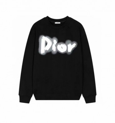 디올 남성 클래식 블랙 긴팔티 - Dior Mens Black Tshirts 