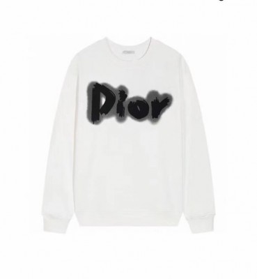 디올 남성 클래식 화이트 긴팔티 - Dior Mens White Tshirts 