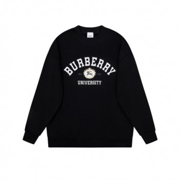 버버리 남성 크루넥 블랙 맨투맨 - Burberry Mens Black Tshirts 