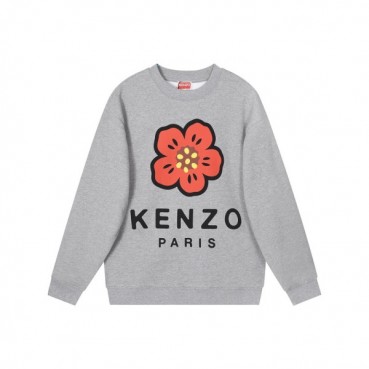 겐조 남/여 캐쥬얼 그레이 맨투맨 - Kenzo Unisex Gray Tshirts 
