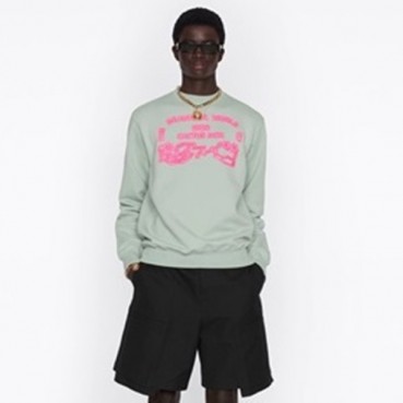 디올 남성 민트 맨투맨 - Dior Mens Mint Tshirts 