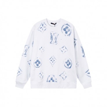 루이비통 남성 모던 화이트 맨투맨 - Louis vuitton Mens White Tshirts 