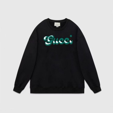 구찌 남성 베이직 블랙 맨투맨 - Gucci Mens Black Tshirts 