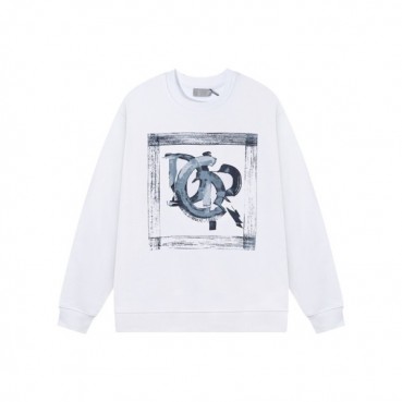 디올 남성 클래식 화이트 긴팔티 - Dior Mens White Tshirts 