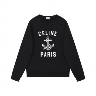 셀린느 남성 모던 블랙 맨투맨 - Celine Mens Black Tshirts 