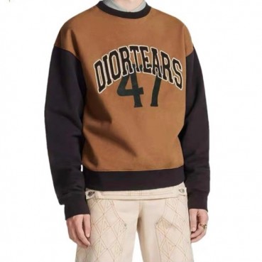 디올 남성 클래식 맨투맨 - Dior Mens Camel Tshirts 
