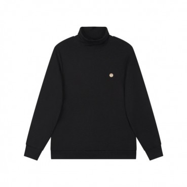버버리 남성 블랙 터틀넥 맨투맨 - Burberry Mens Black Tshirts 