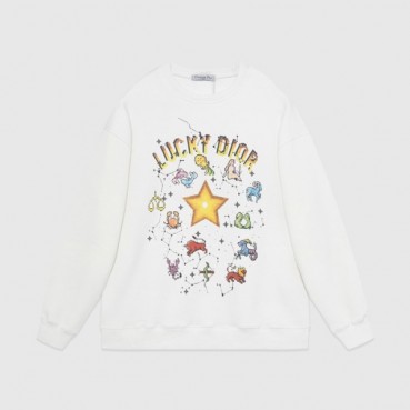 디올 남성 클래식 화이트 긴팔티 - Dior Mens White Tshirts 