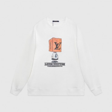 루이비통 남성 모던 화이트 맨투맨 - Louis vuitton Mens White Tshirts 