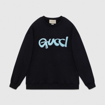 구찌 남성 베이직 블랙 맨투맨 - Gucci Mens Black Tshirts 