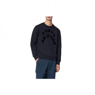 루이비통 남성 모던 네이비 맨투맨 - Louis vuitton Mens Navy Tshirts 