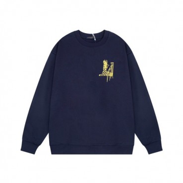 루이비통 남성 모던 네이비 맨투맨 - Louis vuitton Mens Navy Tshirts 