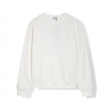 디올 남성 클래식 화이트 맨투맨 - Dior Mens White Tshirts 