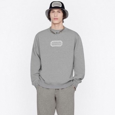 디올 남성 그레이 맨투맨 - Dior Mens Gray Tshirts 
