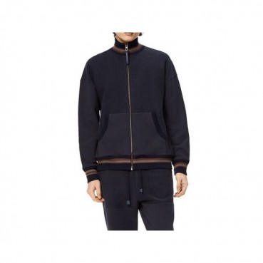 로에베 남성 네이비 맨투맨 - Loewe Mens Navy Tshirts 
