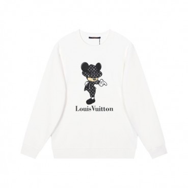 루이비통 남성 모던 화이트 맨투맨 - Louis vuitton Mens White Tshirts 