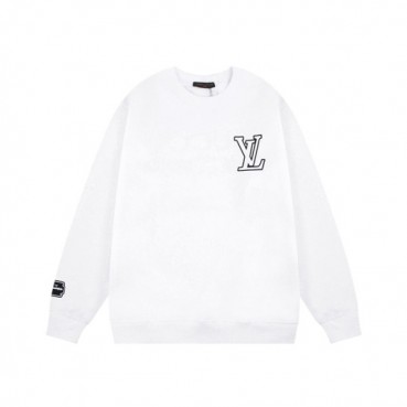 루이비통 남성 모던 화이트 맨투맨 - Louis vuitton Mens White Tshirts 