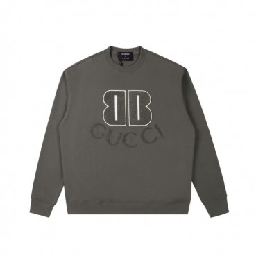 구찌 남성 캐쥬얼 그레이 맨투맨 - Gucci Mens Gray Tshirts 