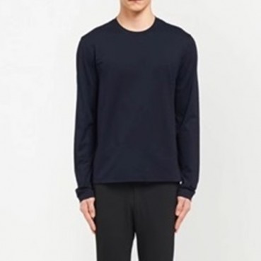 프라다 남성 크루넥 블랙 맨투맨 - Prada Mens Black Tshirts 