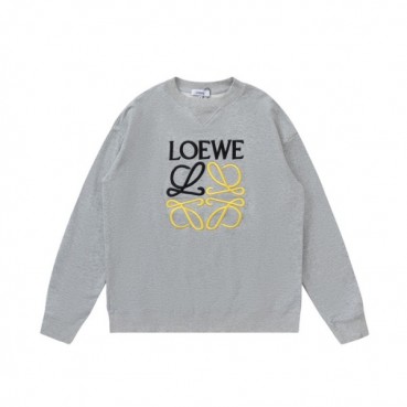 로에베 남성 클래식 그레이 맨투맨 - Loewe Mens Gray Tshirts 