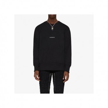 지방시 남성 캐쥬얼 블랙 맨투맨 - Givenchy Mens Black Tshirts 