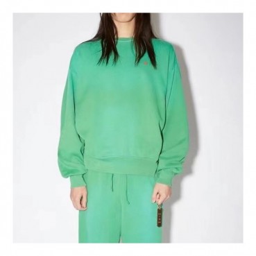 아크네 남/녀 그린 크루넥 맨투맨 - Acne Unisex Green Tshirts 