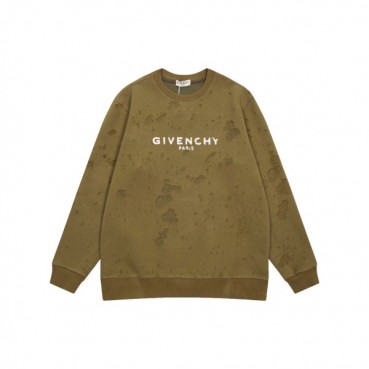 지방시 남성 캐쥬얼 카키 맨투맨 - Givenchy Mens Khaki Tshirts 