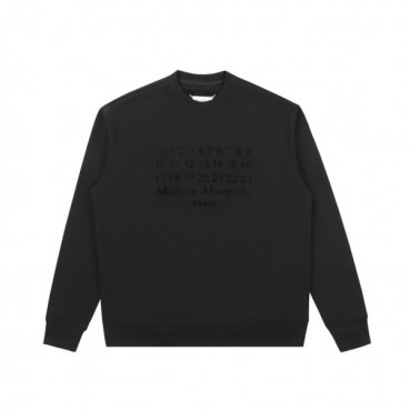 메종 마르지엘라 남성 모던 블랙 맨투맨 - Maison Margiela Mens Black Tshirts 