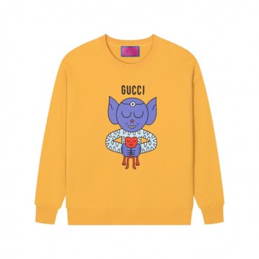 구찌 남성 캐쥬얼 옐로우 맨투맨 - Gucci Mens Yellow Tshirts 