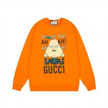 구찌 남성 캐쥬얼 오렌지 맨투맨 - Gucci Mens Orange Tshirts 