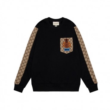 구찌 남성 캐쥬얼 블랙 맨투맨 - Mens Black Tshirts 