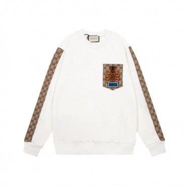 구찌 남성 캐쥬얼 아이보리 맨투맨 - Mens Ivory Tshirts 