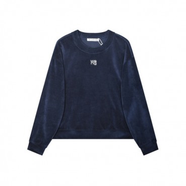 알렉산더왕 여성 모던 네이비 맨투맨 - Mens Navy Tshirts 