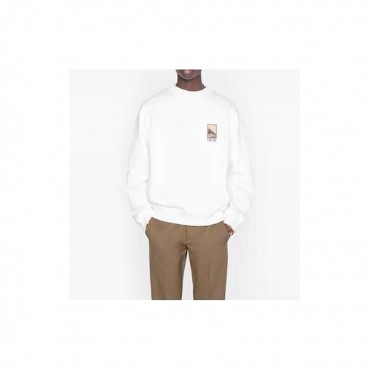 디올 남성 클래식 화이트 맨투맨 - Mens White Tshirts 