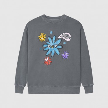 루이비통 남성 모던 그레이 맨투맨 - Mens Gray Tshirts 