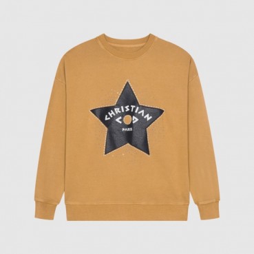 디올 남성 클래식 카멜 맨투맨 - Mens Camel Tshirts 