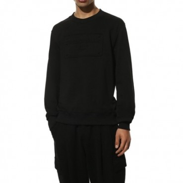 돌체앤가바나 남성 베이직 블랙 맨투맨 - Mens Black Tshirts 