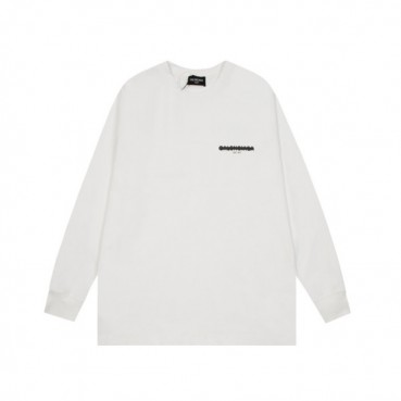 발렌시아가 남성 캐쥬얼 화이트 맨투맨 - Mens White Tshirts 