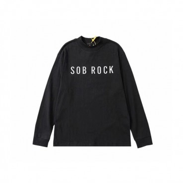 피어오브갓 남성 클래식 블랙 긴팔티 - Mens Black Tshirts 