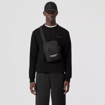버버리 남성 블랙 맨투맨 - Burberry Mens Black Tshirts 
