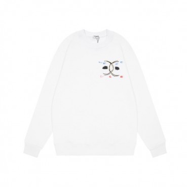 샤넬 남성 캐쥬얼 화이트 맨투맨 - Mens White Tshirts 