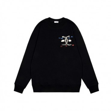 샤넬 남성 캐쥬얼 블랙 맨투맨 - Mens Black Tshirts 