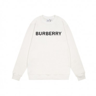 버버리 남성 화이트 맨투맨 - Burberry Mens White Tshirts 