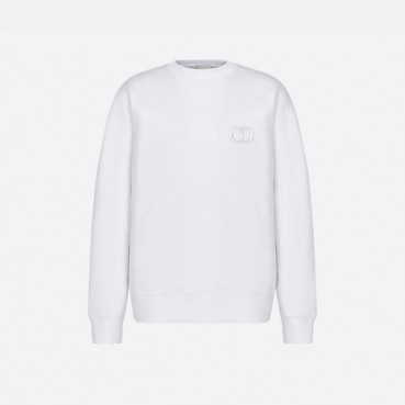 디올 남성 클래식 화이트 맨투맨 - Mens White Tshirts 