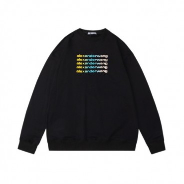 알렉산더왕 남성 모던 블랙 맨투맨 - Mens Black Tshirts 