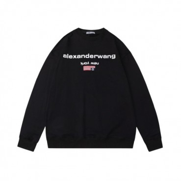 알렉산더왕 남성 모던 블랙 맨투맨 - Mens Black Tshirts 