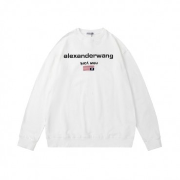알렉산더왕 남성 모던 화이트 맨투맨 - Mens White Tshirts 