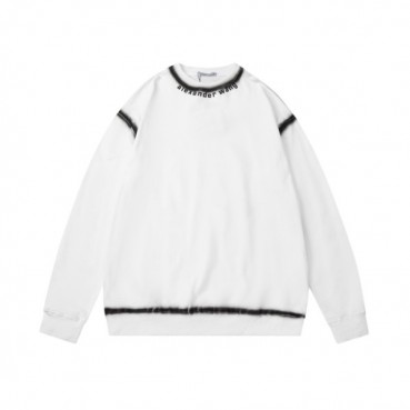 알렉산더왕 남성 모던 화이트 맨투맨 - Mens White Tshirts 