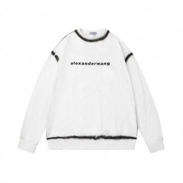 알렉산더왕 남성 모던 화이트 맨투맨 - Mens White Tshirts 